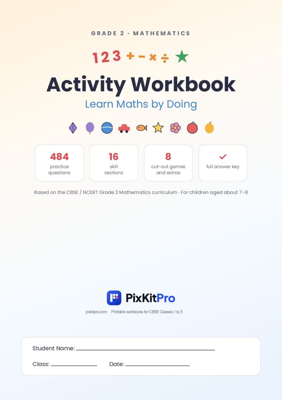 CBSE Class 2 Maths: Activity Workbook – cover