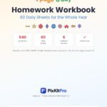 CBSE Class 2 Maths: Homework Workbook (60 Daily Sheets) – cover