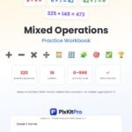 CBSE Class 3 Maths: Mixed Operations Workbook – cover