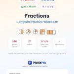 CBSE Class 4 Maths: Fractions Workbook – cover