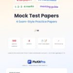 CBSE Class 4 Maths: Mock Test Papers (4 Papers) – cover