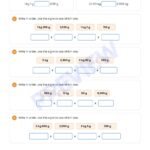CBSE Class 5 Maths: Weight Workbook – sample page 24