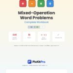 CBSE Class 5 Maths: Mixed-Operation Word Problems Workbook – cover